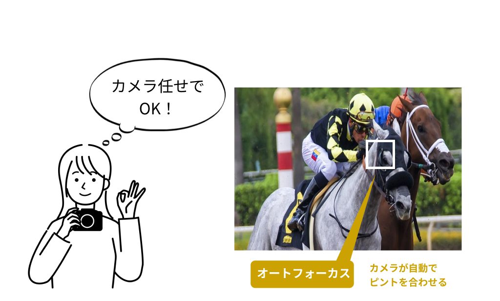 速くて正確なAF性能