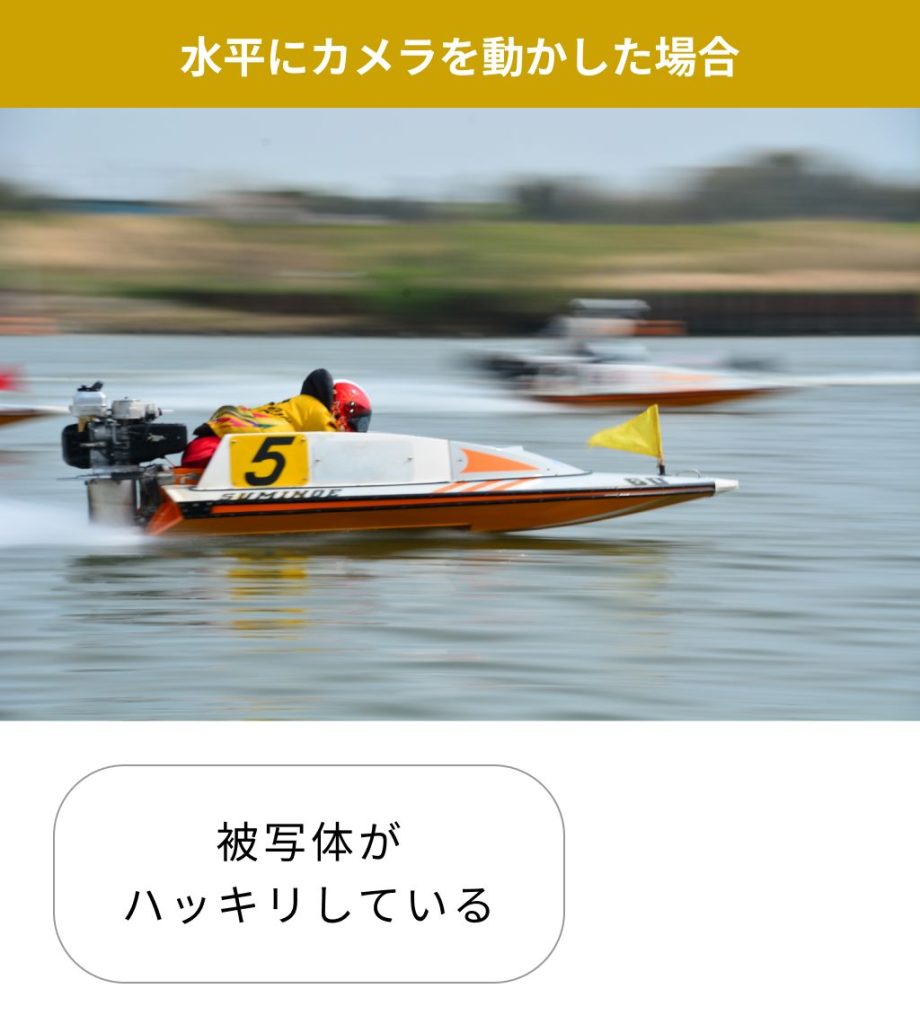 流し撮り
