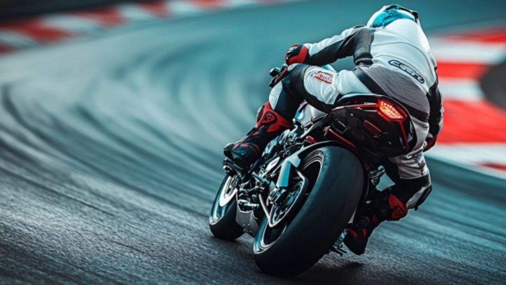 バイクレースの撮影